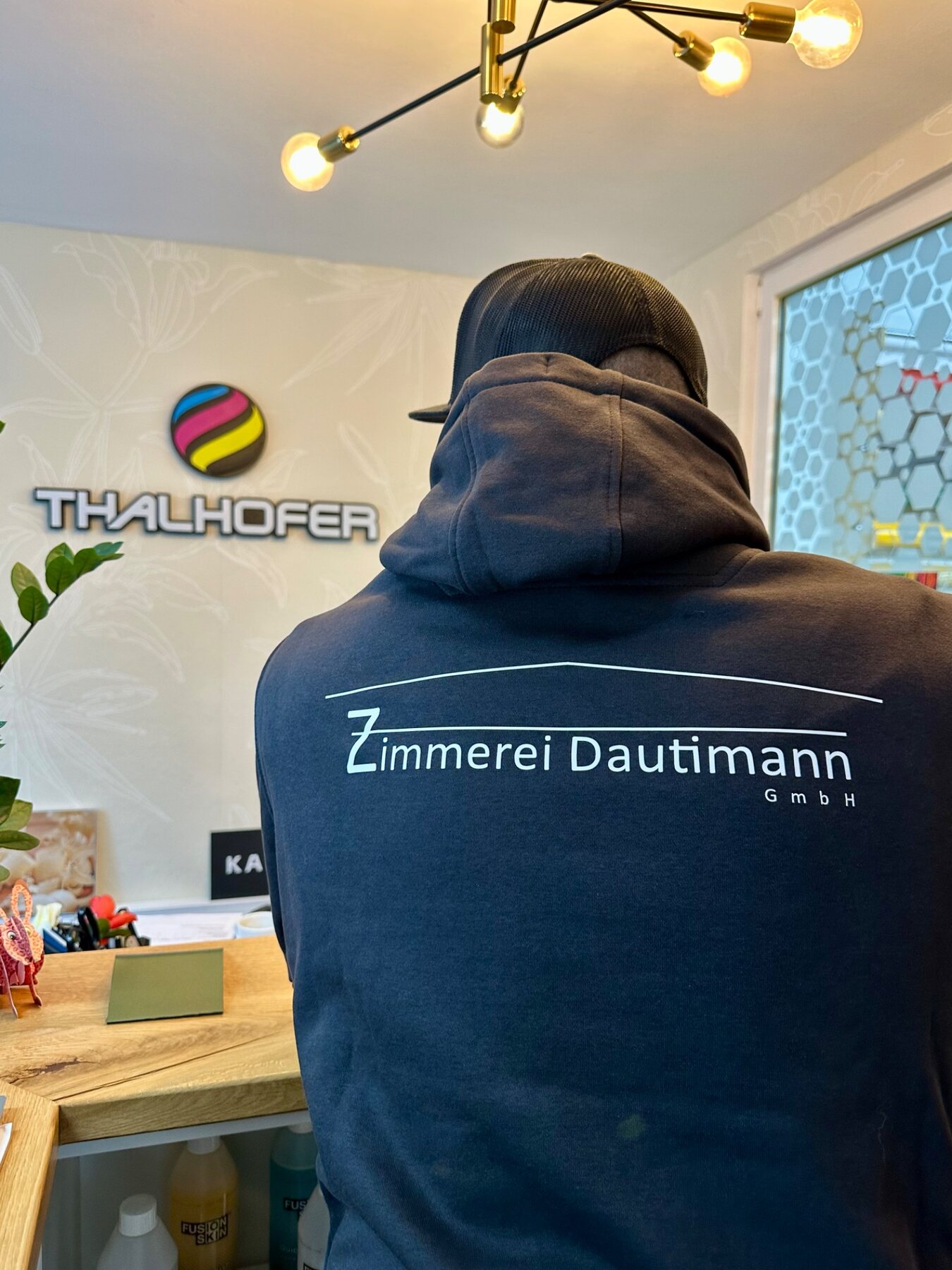 Zimmerei Dautimann – Textildruck